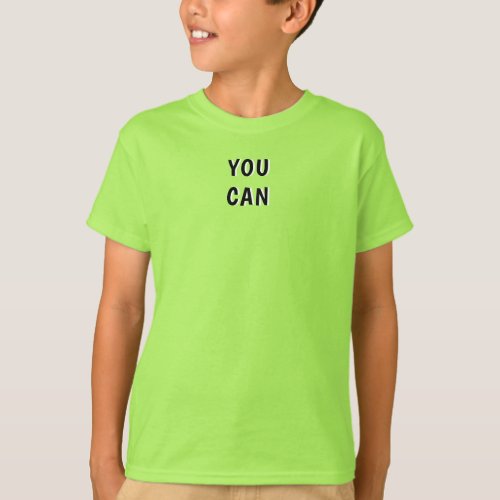 lime colour t_shirt for kids casual wear