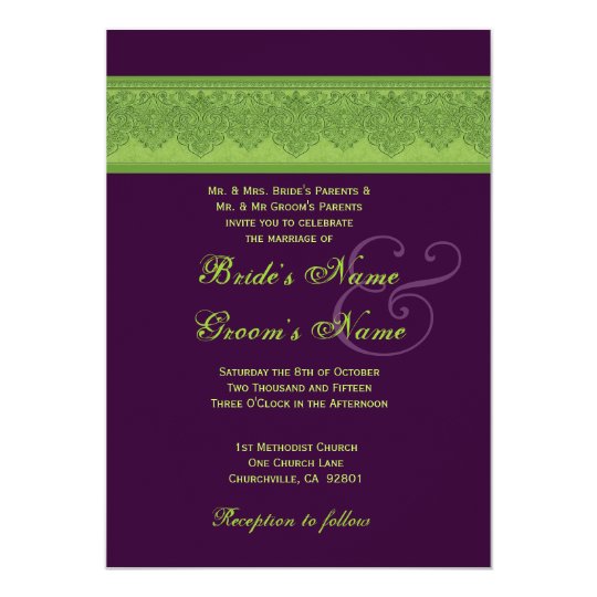 Modern Eggplant Lavender Swirls Vertical Pocketfold Wedding Plum Wedding Invitations As An Additional Inspiration For A Fantastic Invitation Design With Layout 2