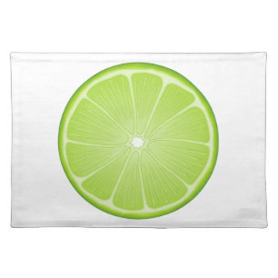 Lime Delight: Colorful Table  Placemat