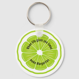Lime Design Keychain