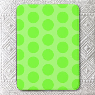 Lime Dots Kindle Cover