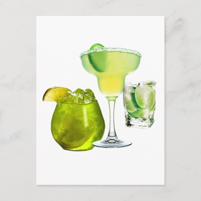 Lime Drinks Postcard (Front)