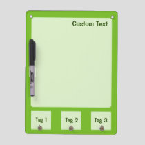 Lime Dry Erase Board