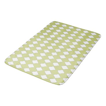 Lime-Edge-White-Diamond's-Accent-Rug's SML Bathroom Mat Lime-Edge-White-Diamond's-Accent-Rug's SML Bathroom Mat