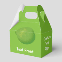 Lime Favor Box