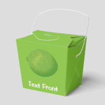 Lime Favor Box
