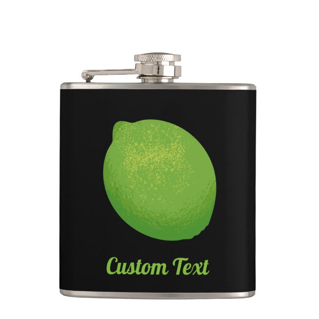 Lime Flask (Front)