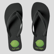 Lime Flip Flops