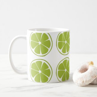 Lime Fruit Green Lime Pattern