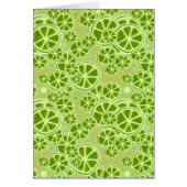 Lime Fruit Slice Pattern (Front)