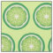 Lime Fruit Slices Pattern