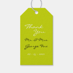Lime Gift Tags