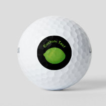 Lime Golf Balls