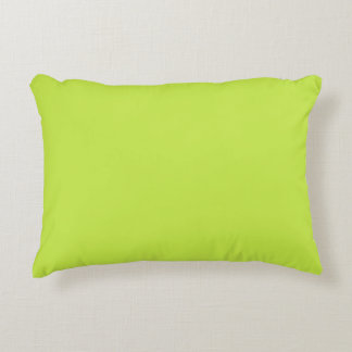 Lime Green Accent Pillow 16" x 12"