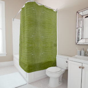 Alligator Shower Curtain, Zazzle