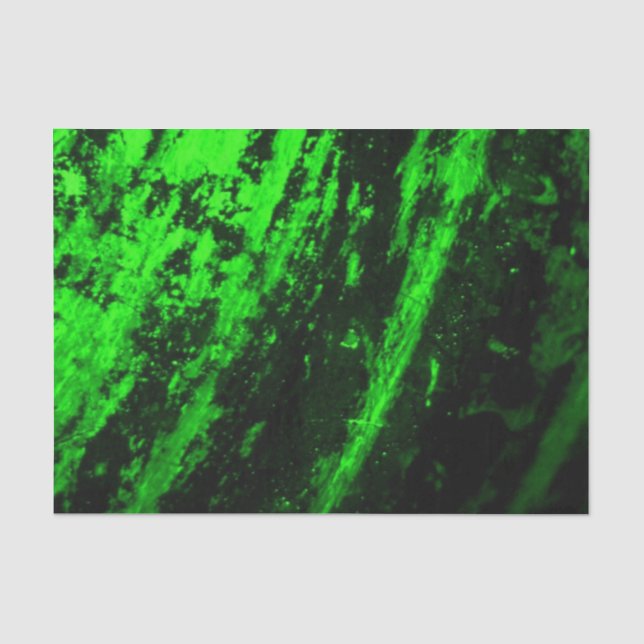 Lime Green and Black Boys Birthday Party Tissue Paper (Front)