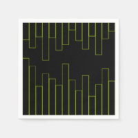 Lime Green and Black Rectangles