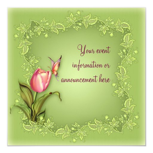Lime Green Invitations 5