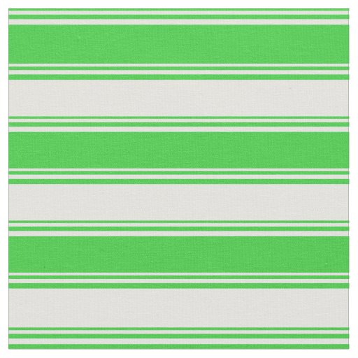 Lime Green and Light Cyan Lines/Stripes Pattern Fabric