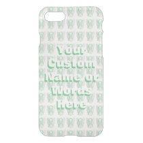 Lime Green Angel Awareness Ribbon iPhone Cases