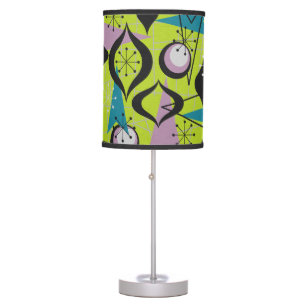 Lime Green Atomic Fifties Style Lamp