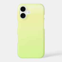 Lime Green Aura Ombre Aesthetic iPhone 17 Case