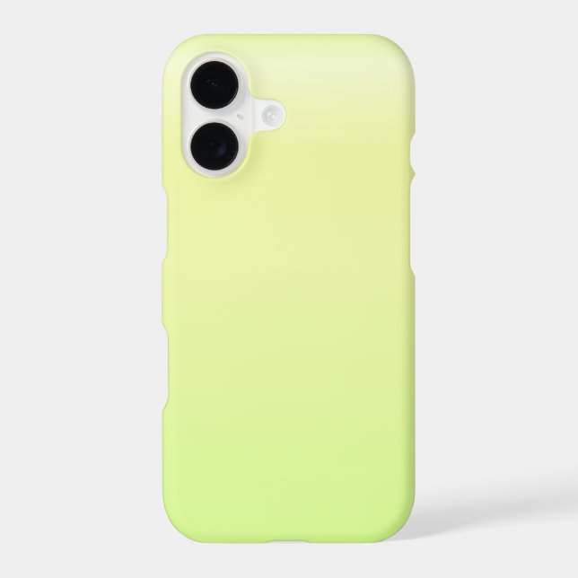 Lime Green Aura Ombre Aesthetic Case-Mate iPhone Case (Back)