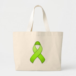 Lime Green Awareness Ribbon Bag