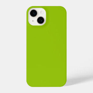 Lime Green Background to if you wish iPhone 14 Case