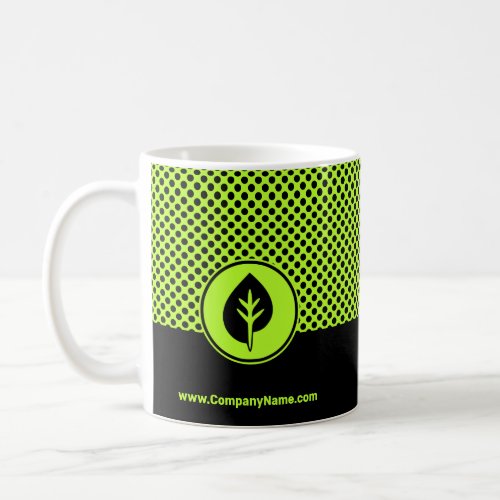Lime_Green  Black Entrepreneur Promotional Coffee Mug