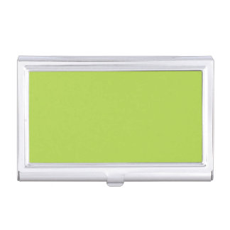 Lime Green Business Card Case