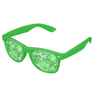 Lime Green Camo Lens Sunglasses/ Shades