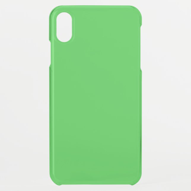 Lime Green Clear Uncommon iPhone Case (Back)