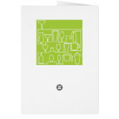 Lime green cocktail party (Back)