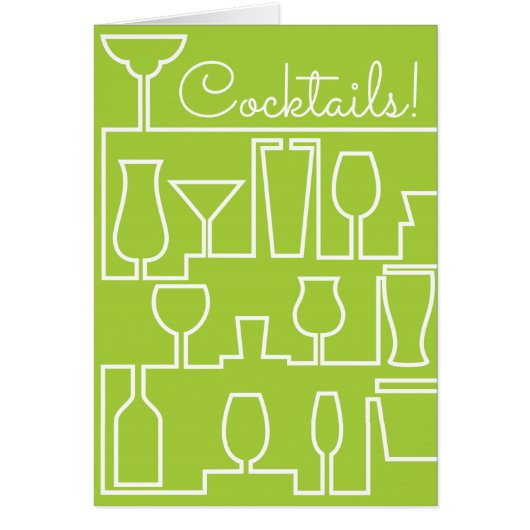 Lime green cocktail party (Front)