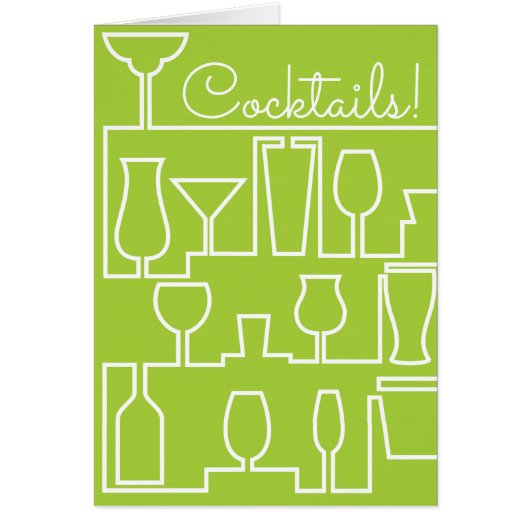 Lime green cocktail party (Front)