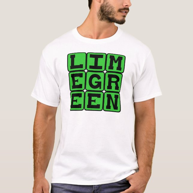Lime Green, Color T-Shirt (Front)