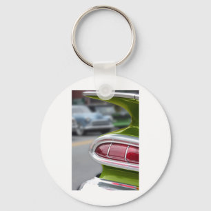 Lime Green Fin Keychain