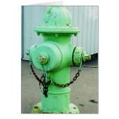 Lime Green Fire Hydrant (Front)