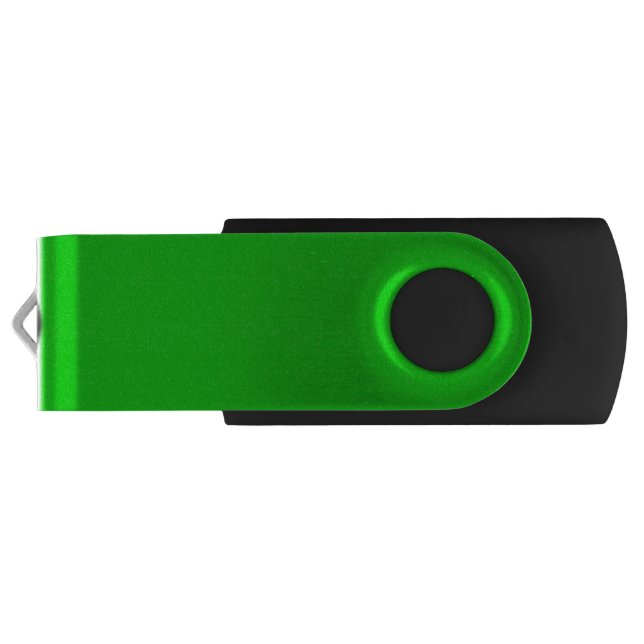 Lime Green Flash Drive (Back)