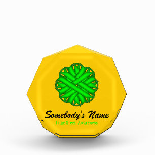 Lime Green Flower Ribbon by Kenneth Yoncich Award