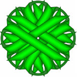 Lime Green Flower Ribbon by Kenneth Yoncich Cutout<br><div class="desc">Lime Green Flower Ribbon,  Key Chain.
Images Copyright (C) Kenneth Kenji Yoncich. 
All Rights Reserved.</div>