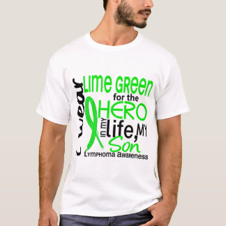 Lime Green For Hero 2 Son Lymphoma T-Shirt