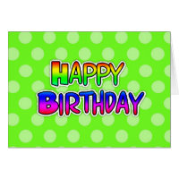 graffiti happy birthday card