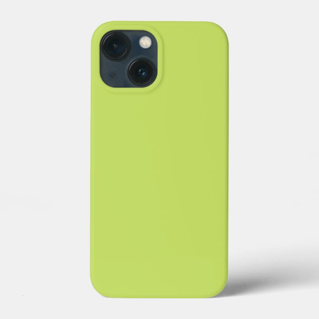 Lime Green Iphone Case/ Customizable Case-Mate iPhone Case (Back)