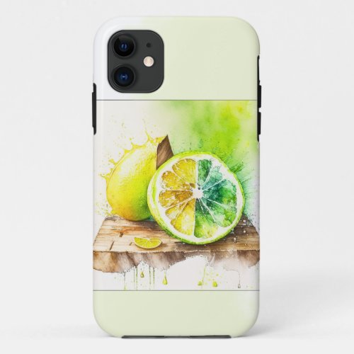 Lime green iPhone case Lemon case Phone covers