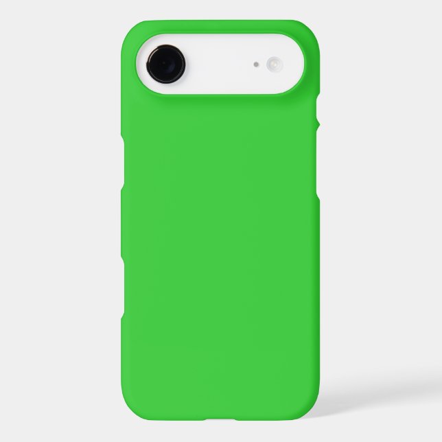 Lime Green iPhone XS Case (Back)