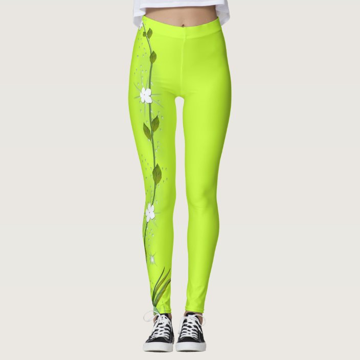 lime green leggings