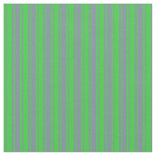 Lime Green & Light Slate Gray Pattern Fabric