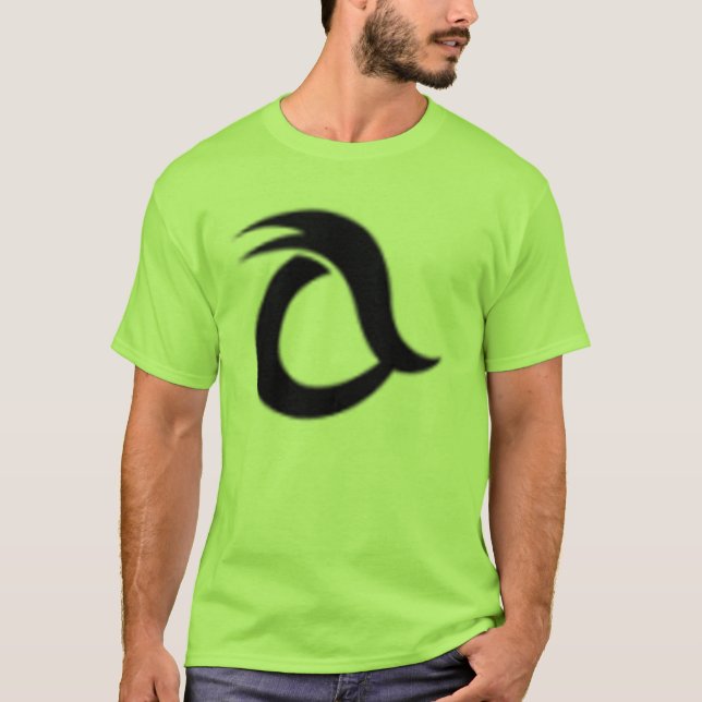 Lime Green Logo T-Shirt (Front)